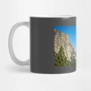 Tunnel View, El Capitan Half Dome Cathedral Rocks, Yosemite National Park Mug